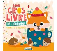 Mon P'tit Hemma - Mon gros livre de l'automne - Gommettes et coloriages - Dès 3 ans