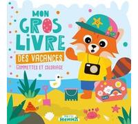 Mon P'tit Hemma - Mon gros livre des vacances (Panda roux plage) Carotte Et Compagnie (Illustration), Collectif (Auteur)