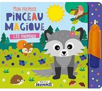 Mon P'tit Hemma - Mon premier pinceau magique - Les animaux - Peinture propre - Dès 18 mois