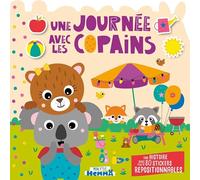 Mon P'tit Hemma - Une journée avec les copains - Album avec stickers - Dès 3 ans