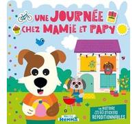 Mon P'tit Hemma - Une journée chez Mamie et Papy - Une histoire avec plus de 60 stickers repositionnables Carotte Et Compagnie (Illustration), Collectif (Auteur)