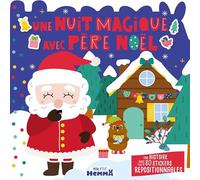 Mon P'tit Hemma - Une nuit magique avec Père Noël - Album avec stickers - Dès 3 ans
