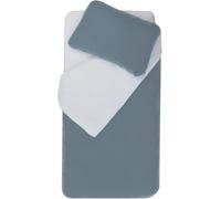 Mon Ptit - Parure De Couette 75x120 Cm + Taie 35x45 Cm Ocean/Light Blue