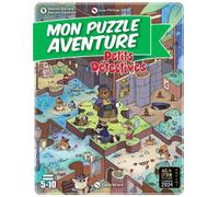 Game Flow Puzzle-Jeu Mon Puzzle Aventure Petits Détectives – 42 pièces – 3 enquêtes – Dès 5 ans