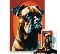 Mon Puzzle Boxer pour Adultes, 1000 pièces, Jeu de réflexion, Divertissement d'intérieur, découpe de précision, Cadeau de Noël (50x75cm)