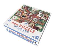 Auzou Puzzle – Mon Puzzle Collaboratif – 50 pièces – Multicolore – E