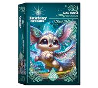 Fleurus Puzzle Fantasy Dreams 2025 étincelant 100 pièces