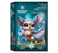 Fleurus Puzzle Fantasy Dreams 2025 étincelant 100 pièces