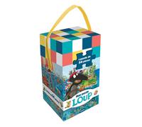 Mon puzzle loup 54 pièces - Orianne Lallemand - Auzou Philippe Eds - Boîte ou accessoire - Jeux livres objets