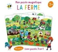 Mon puzzle magnétique - La ferme Collectif (Auteur)