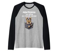 Mon Pyjama Peu de Coton Beaucoup De Poils de Yorkshire Manche Raglan
