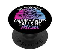 Mon ramoneur préféré m'appelle Maman du ramoneur PopSockets PopGrip Adhésif