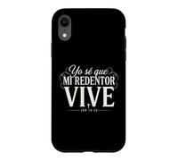 Mon rédempteur VIT Le Verset de la Bible chrétienne Job 19:25 Coque pour iPhone XR
