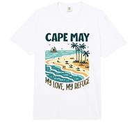 Mon Refuge Cape May Comfort Colors Adult Heavyweight T-Shirt