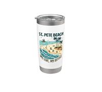 Mon refuge de St. Pete Beach Gobelet isotherme en acier inoxydable double paroi