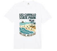 Mon Refuge Leo Carrillo State Park Comfort Colors Adult Heavyweight T-Shirt
