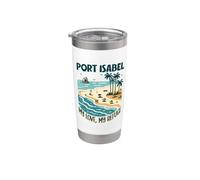 Mon refuge Port Isabel Gobelet isotherme en acier inoxydable double paroi