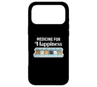 Mon remède pour Le Bonheur : Les Chats, Tous Les Jours Coque pour iPhone 17 Pro Max