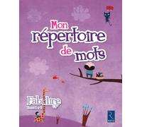 Mon Répertoire De Mots Fabulire Cp
