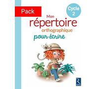 Mon répertoire orthographique pour écrire Cycle 2 - Pack de 6 (éd. 2018): EDITION 2018 - CP, CE1, CE2