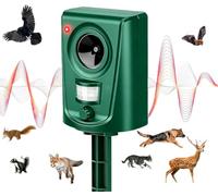 Mon Répulsif Répulsif ZéroChat - Anti Chat d'Extérieur Radical à Ultrasons - Repousse Chats, Chiens et Animaux Sauvages, Capteur de Mouvement PIR, Étanche IPX4, Autonomie de 6 Mois