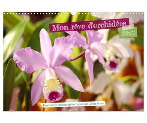 Mon rêve d'orchidées (Calendrier mural 2027 DIN A3 vertical), CALVENDO calendrier mensuel: Des fleurs d'orchidées variées en photographies expressives