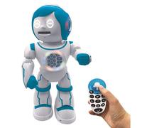 Robot éducatif bilingue POWERMAN® KID de LEXIBOOK - Apprendre et jouer en français et en anglais blanc TU