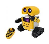 Lexibook, Powerman® Rover, Ton Adorable Compagnon Robot télécommandé, Contrôle gestuel, Joue de la Musique, Danse, Répète après toi, Effets sonores et Lumineux, Programmable STEM, ROB14