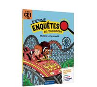 Mon roman - enquêtes CE1 au CE2 - Mystère sur le grand 8 - Christophe Loupy - Auzou Éditions - broché - Scolaire / Universitaire