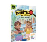 Mon roman enquêtes en vacances ce2 - le trésor de new york