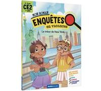 Mon roman enquêtes en vacances ce2 - le trésor de new york Giulia Di Cara (Illustration), Christophe Loupy (Auteur)