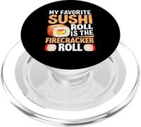 Mon Rouleau de Sushi préféré est Le Firecracker Roll PopSockets PopGrip pour MagSafe