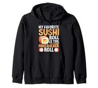 Mon Rouleau de Sushi préféré est Le Firecracker Roll Sweat à Capuche