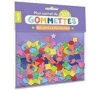 Mon Sachet De 300 Gommettes Brillantes Et Multicolores