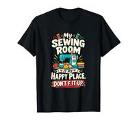 Mon Salon de Couture est Mon Endroit idéal pour la Courtepointe T-Shirt