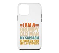 Mon Sarcasme dépend de Ton Niveau de stupidité, Papa, Blague drôle Coque pour iPhone 12 Mini