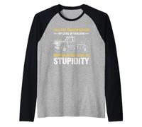 Mon Sarcasme dépend de Votre Niveau de stupidité Manche Raglan