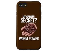 Mon Secret de Jardin ? Worm Power Funny Worm Farming Coque pour iPhone SE (2020) / 7/8