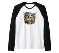 Mon serment n'a jamais expiré Patriotic Veteran Eagle 250th USA Manche Raglan