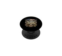 Mon serment n'a jamais expiré Patriotic Veteran Eagle 250th USA PopSockets PopGrip Adhésif