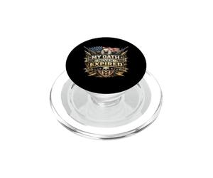 Mon serment n'a jamais expiré Patriotic Veteran Eagle 250th USA PopSockets PopGrip pour MagSafe
