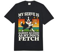 Mon Service est Presque Aussi Bon Que ce Que Mes Chiens Peuvent rapporter Comfort Colors Adult Heavyweight T-Shirt