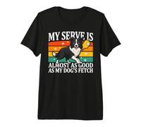 Mon Service est Presque Aussi Bon Que ce Que Mes Chiens Peuvent rapporter T-Shirt Haut de Gamme