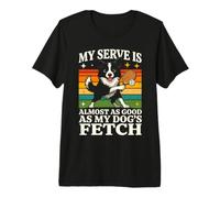 Mon Service est Presque Aussi Bon Que ce Que Mes Chiens Peuvent rapporter T-Shirt Haut de Gamme