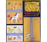 Mon Set D'invitations D'anniversaire ! - Avec 16 Cartes, 2 Stylos, 4 Feuilles D'autocollants, 16 Enveloppes Et Des Confettis