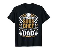 Mon sous-Chef préféré m'appelle Papa, Fier de la fête des pères T-Shirt