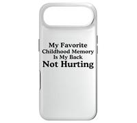 Mon Souvenir d'enfance préféré est Mon Dos ne me Fait Pas Mal mème Coque pour iPhone Air