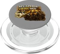 Mon sperme crée des Hommes Vikings PopSockets PopGrip pour MagSafe