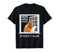 Mon Spitz m'appelle Humour Petit Chien De Race T-Shirt