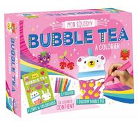 Mon Squishy Bubble Tea À Colorier - Coffret Avec 1 Livre De Coloriage, 6 Feutres, 1 Squishy Bubble Tea